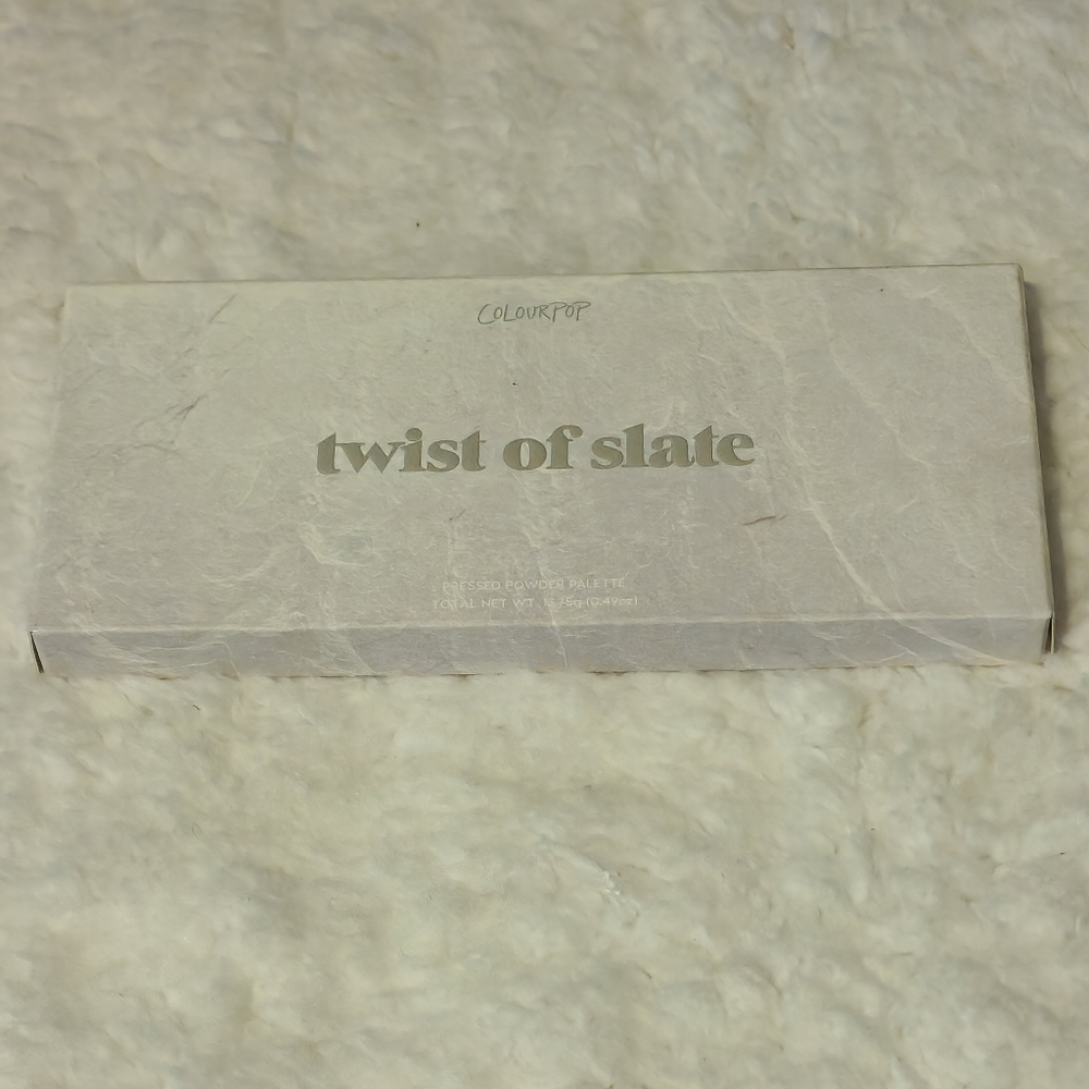 ***READ*** Colourpop Twist of Slate Eyeshadow Palette